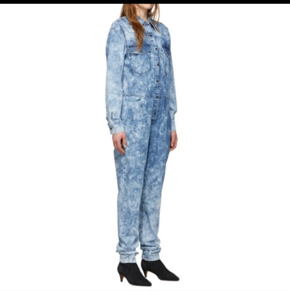 🥰 Isabel Marant Blue Denim Jumpsuit